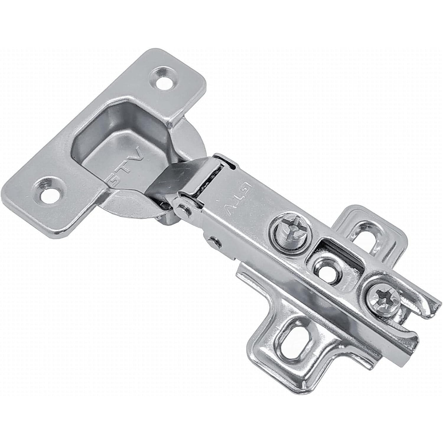 35mm 110° Full Overlay Kitchen Cabinet Door Hinge with Screws